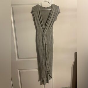 Grey long dress